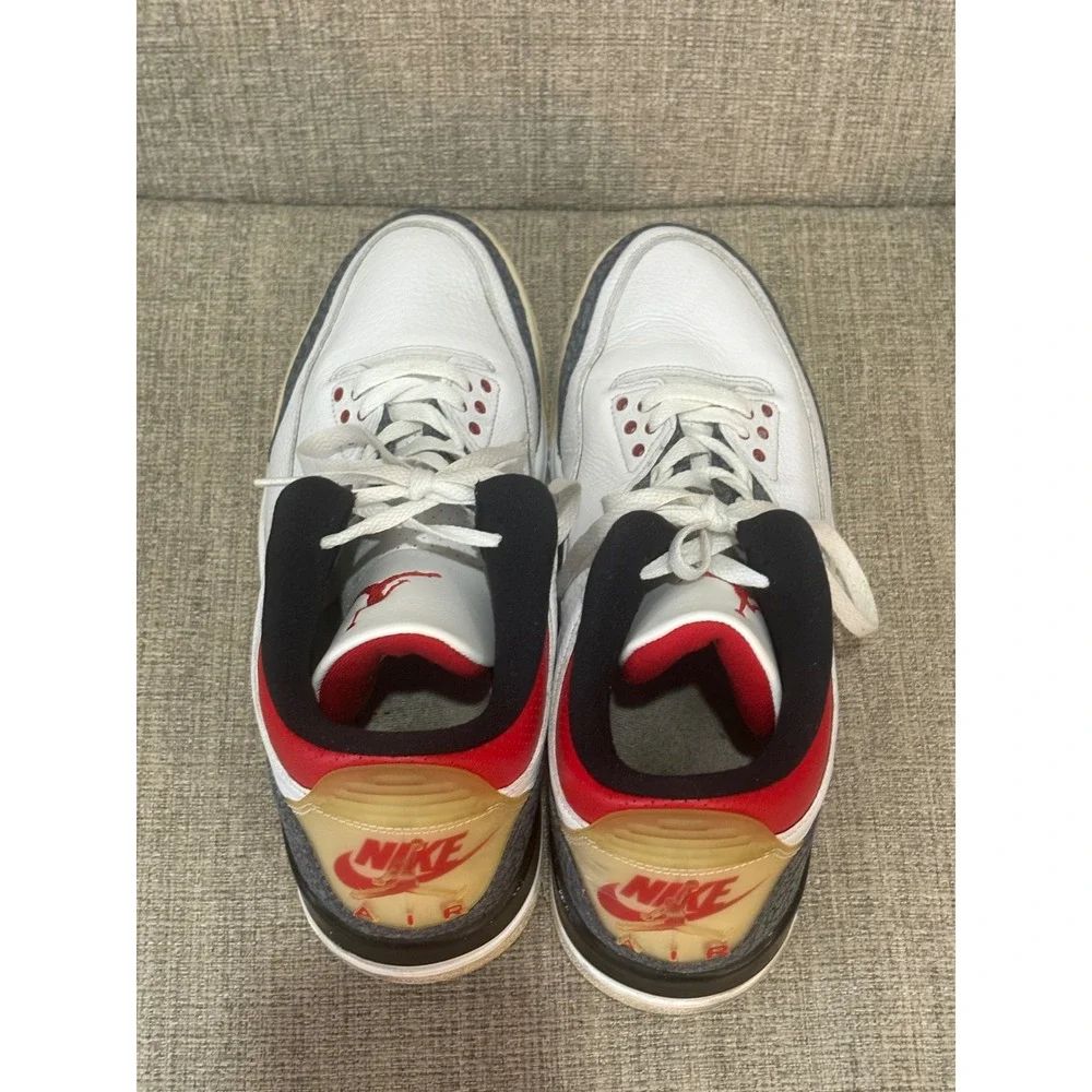 Nike Air Jordan 3 Retro SE Denim Fire Red White CZ6431-100 Mens 12